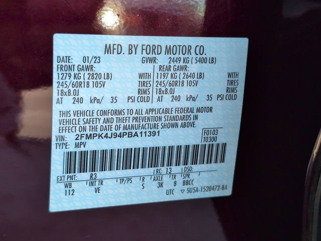 Certified 2023 Ford Edge SEL w/ Convenience Package image 26