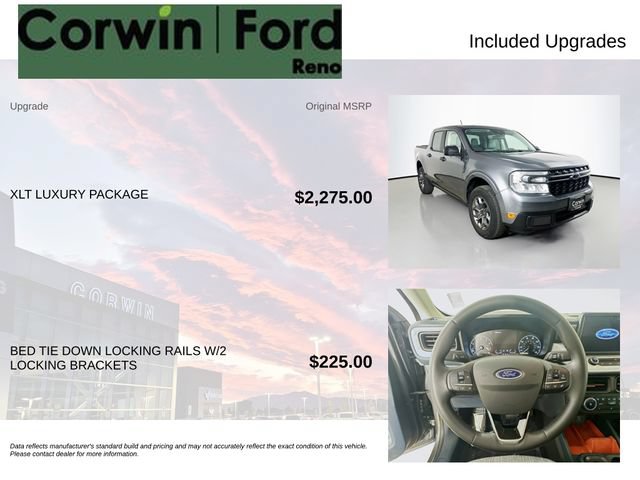 Certified 2024 Ford Maverick XLT w/ XLT Luxury Package FWD image 3