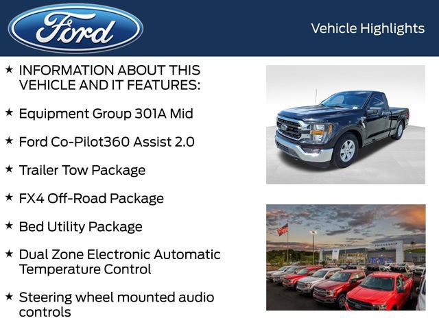Certified 2023 Ford F150 XLT w/ Equipment Group 301A Mid image 12