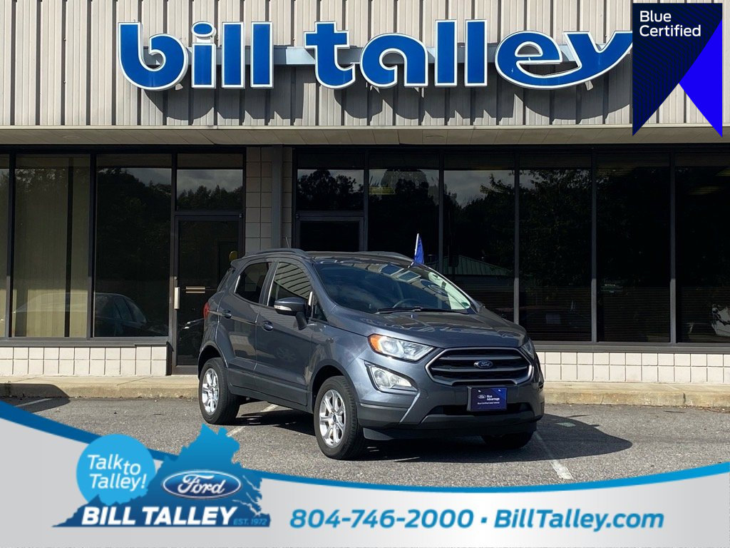 Certified 2021 Ford EcoSport SE w/ SE Convenience Package