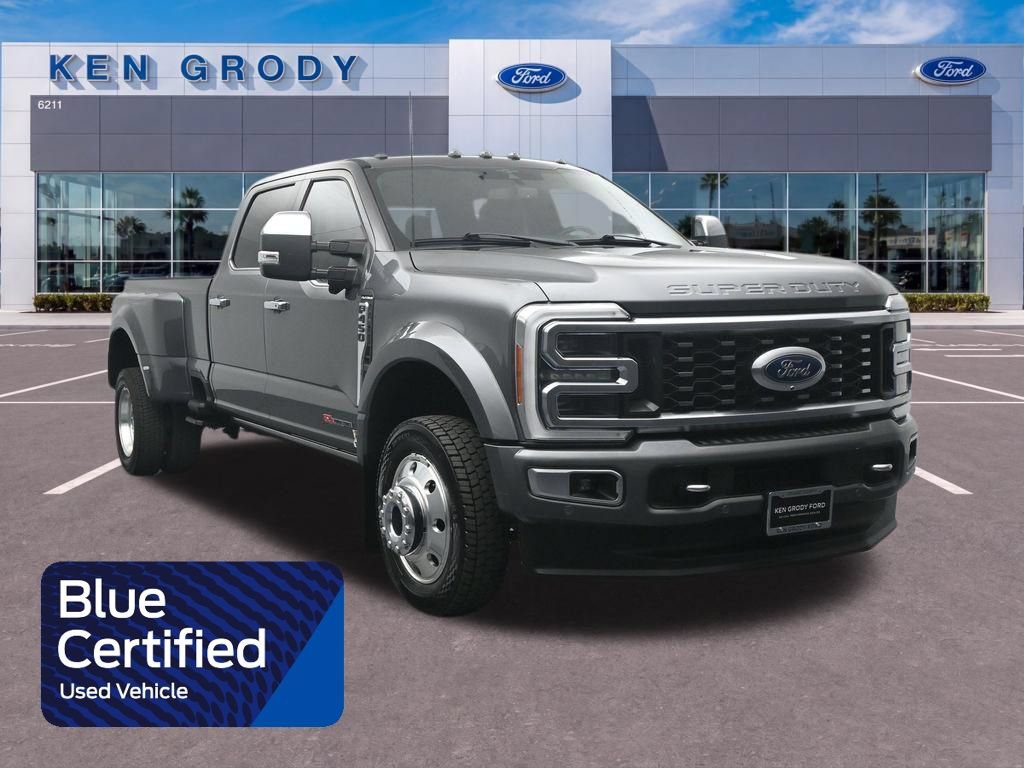 Certified 2023 Ford F450 Platinum w/ FX4 Off-Road Package AWD/4WD image 1