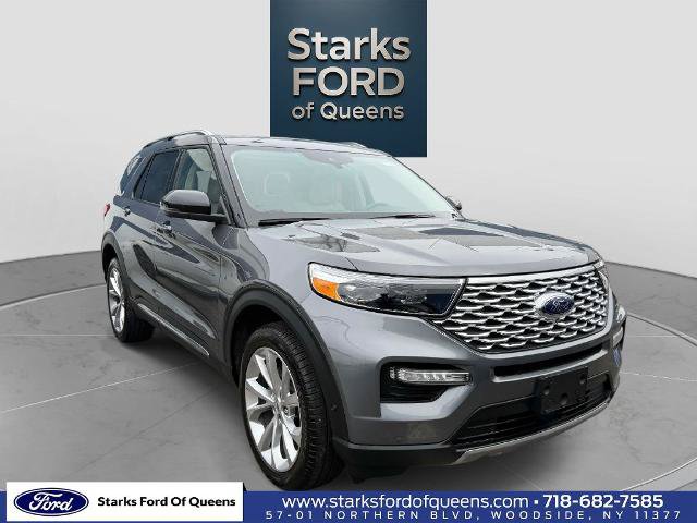 Certified 2023 Ford Explorer Platinum w/ Class IV Trailer Tow Package AWD/4WD image 1