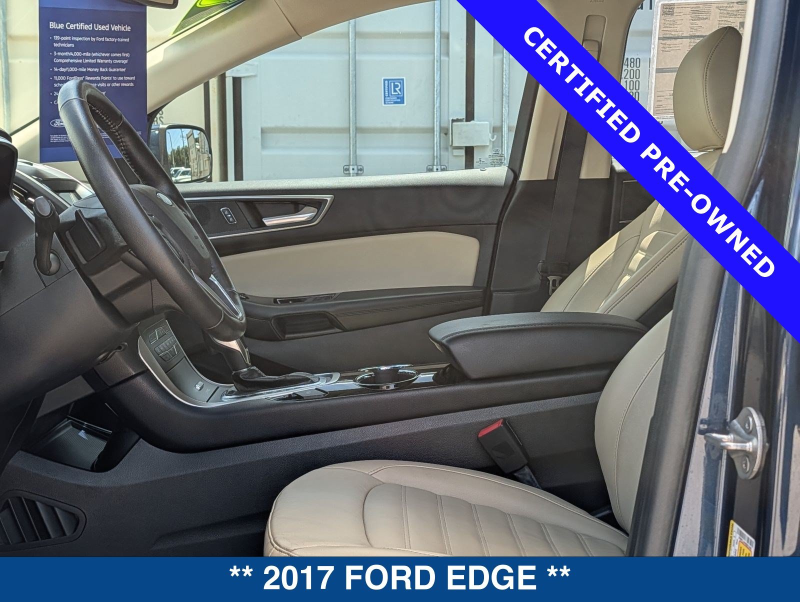 Certified 2017 Ford Edge SEL w/ Equipment Group 201A FWD image 22