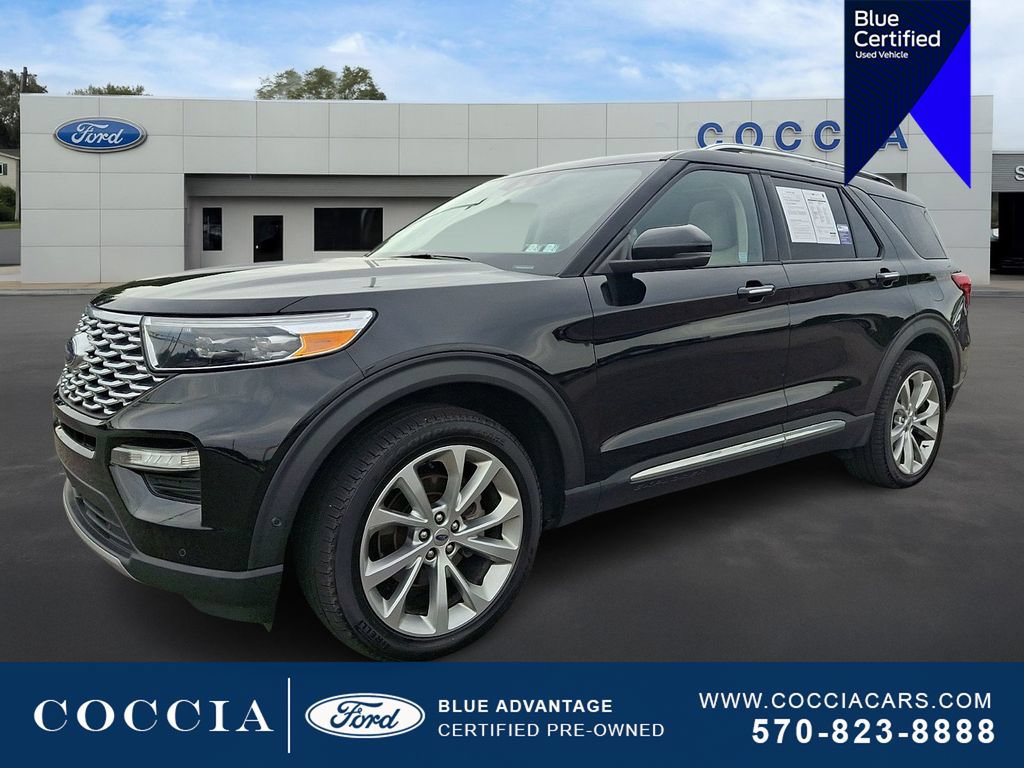 Certified 2021 Ford Explorer Platinum w/ Equipment Group 601A
