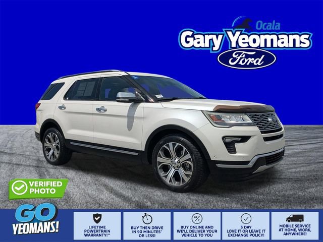 Certified 2018 Ford Explorer Platinum