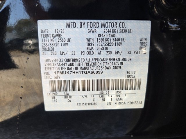 Certified 2026 Ford Explorer Platinum RWD image 22
