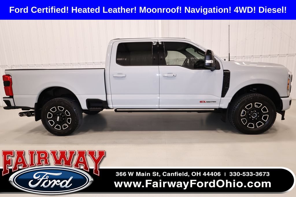 Certified 2025 Ford F350 4x4 Crew Cab Super Duty image 1