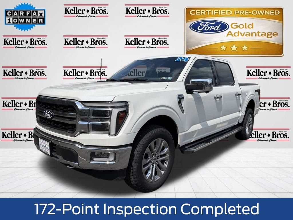 Certified 2024 Ford F150 Lariat w/ Equipment Group 502A High AWD/4WD image 3