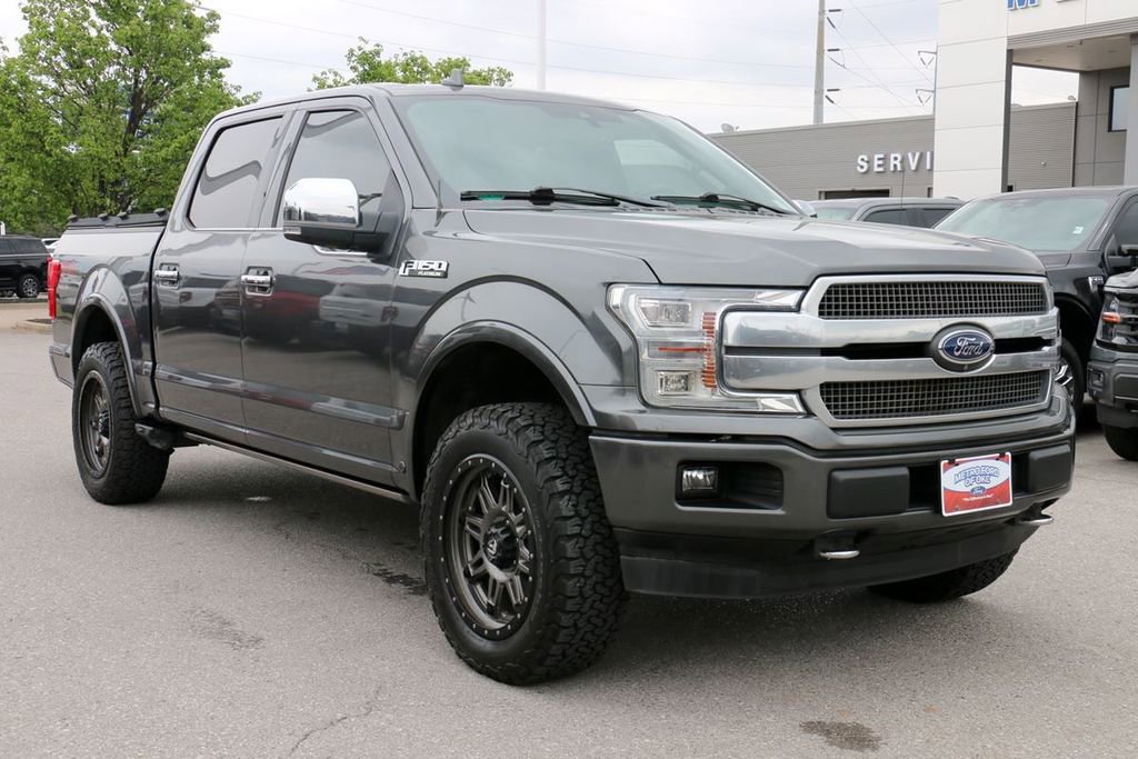 Certified 2018 Ford F150 Platinum w/ Equipment Group 701A Luxury image 4