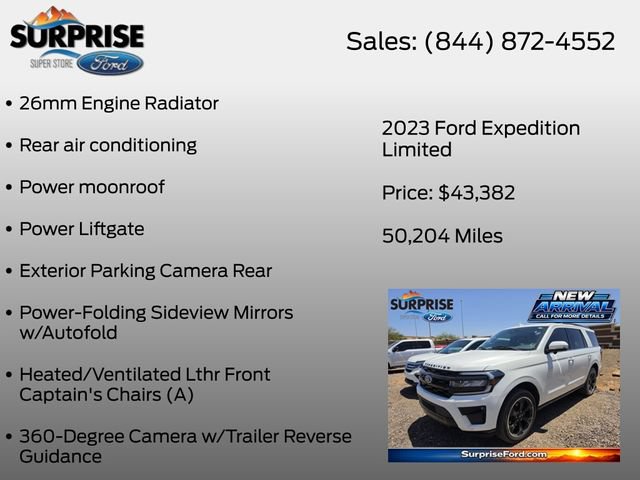 Certified 2023 Ford Expedition Limited RWD image 18