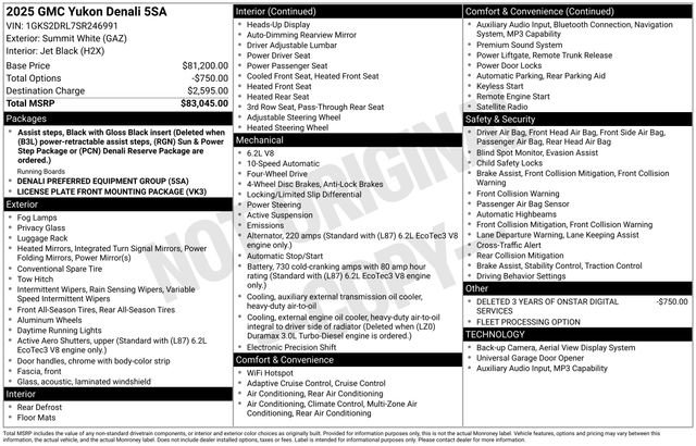 Used 2025 GMC Yukon Denali image 20