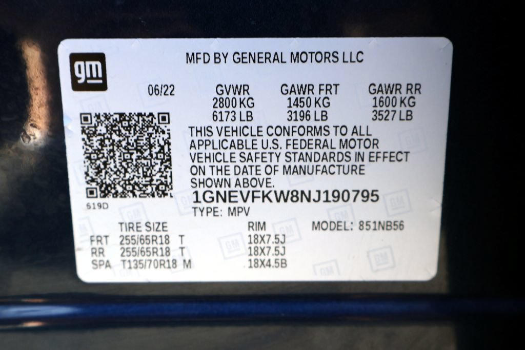 Used 2022 Chevrolet Traverse LS AWD/4WD image 39