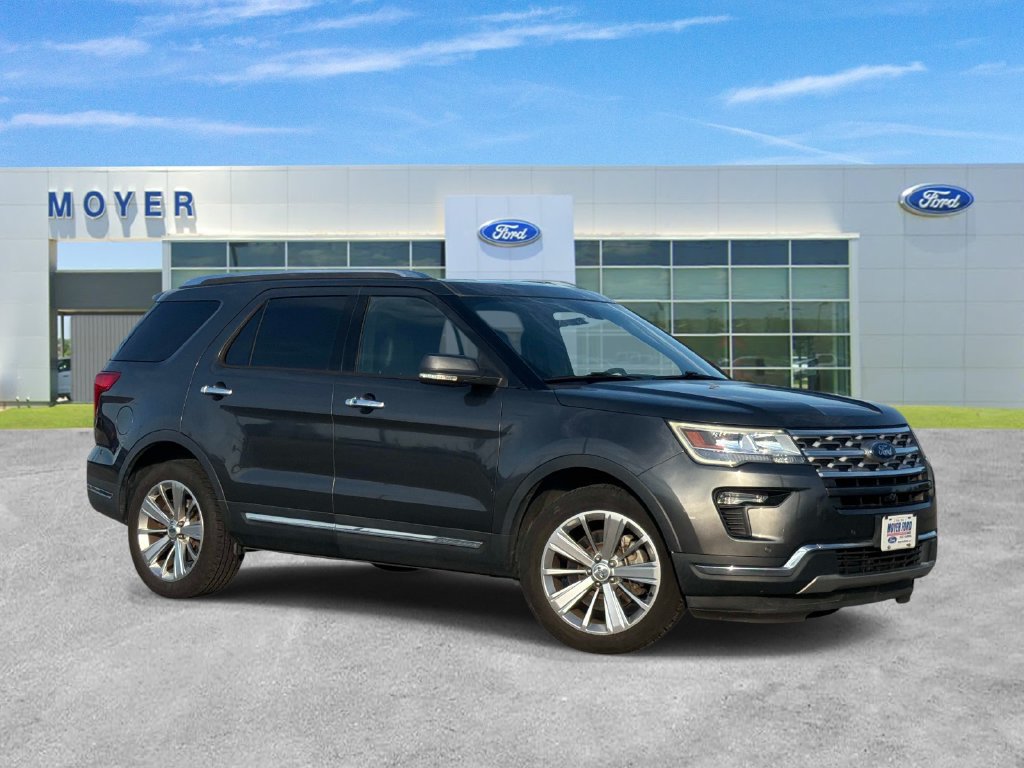 Certified 2019 Ford Explorer Limited w/ Ford Safe & Smart Package