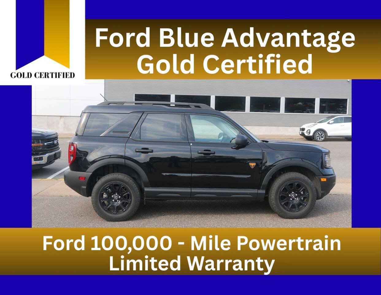 Certified 2025 Ford Bronco Sport Badlands AWD/4WD image 1