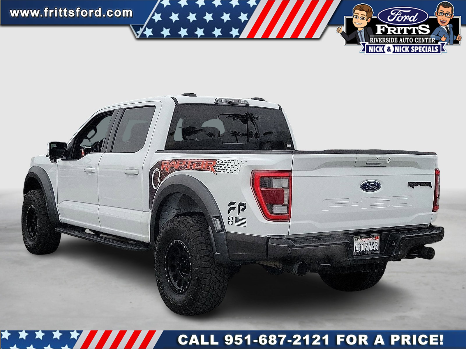 Certified 2022 Ford F150 Raptor w/ Equipment Group 801A High image 3