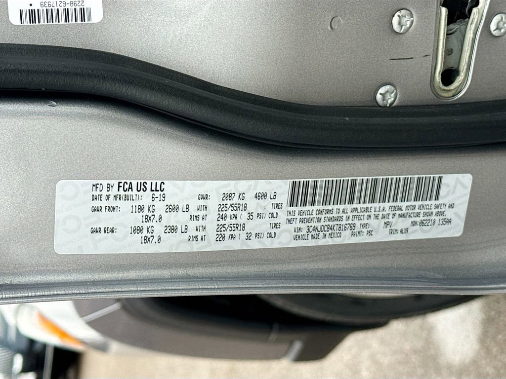 Used 2019 Jeep Compass Limited w/ Safety & Security Group image 23