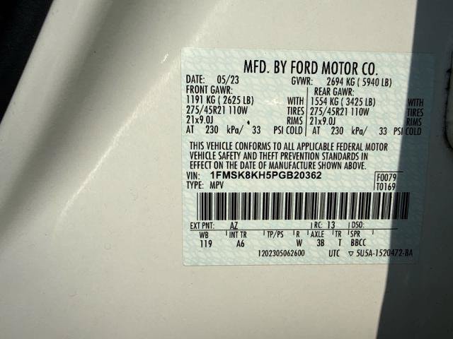 Certified 2023 Ford Explorer ST-Line w/ Class IV Trailer Tow Package AWD/4WD image 15