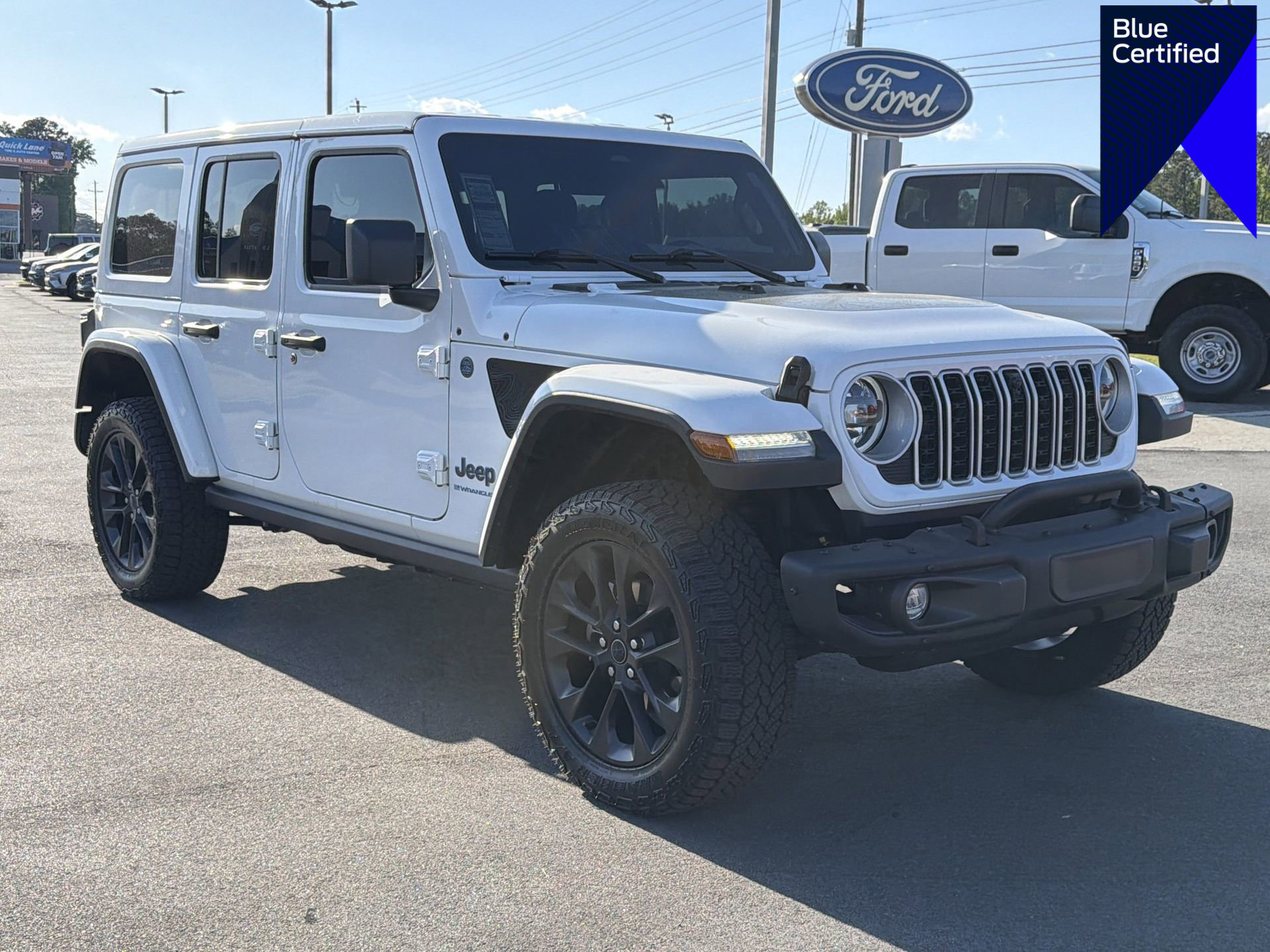 Used 2025 Jeep Wrangler Unlimited Sahara AWD/4WD image 1