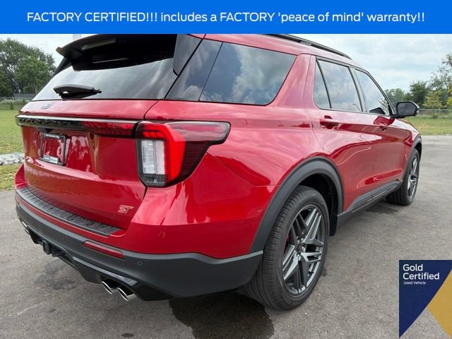 Certified 2025 Ford Explorer ST w/ Sun And Sound Package AWD/4WD image 11