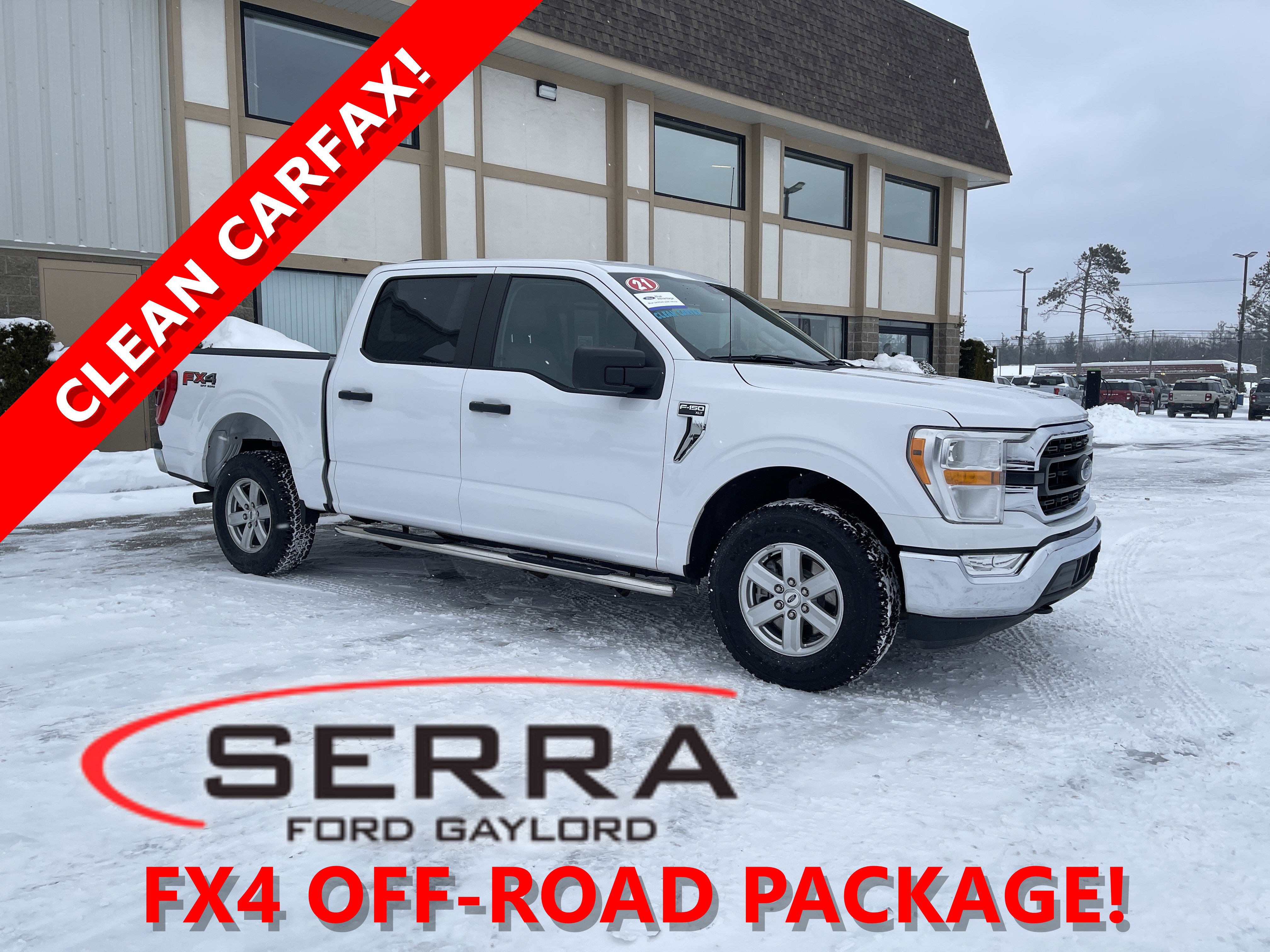 Certified 2021 Ford F150 XLT w/ FX4 Off-Road Package