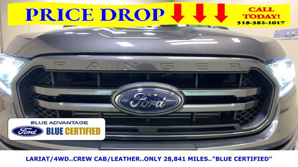 Certified 2019 Ford Ranger Lariat w/ Equipment Group 501A Mid image 47
