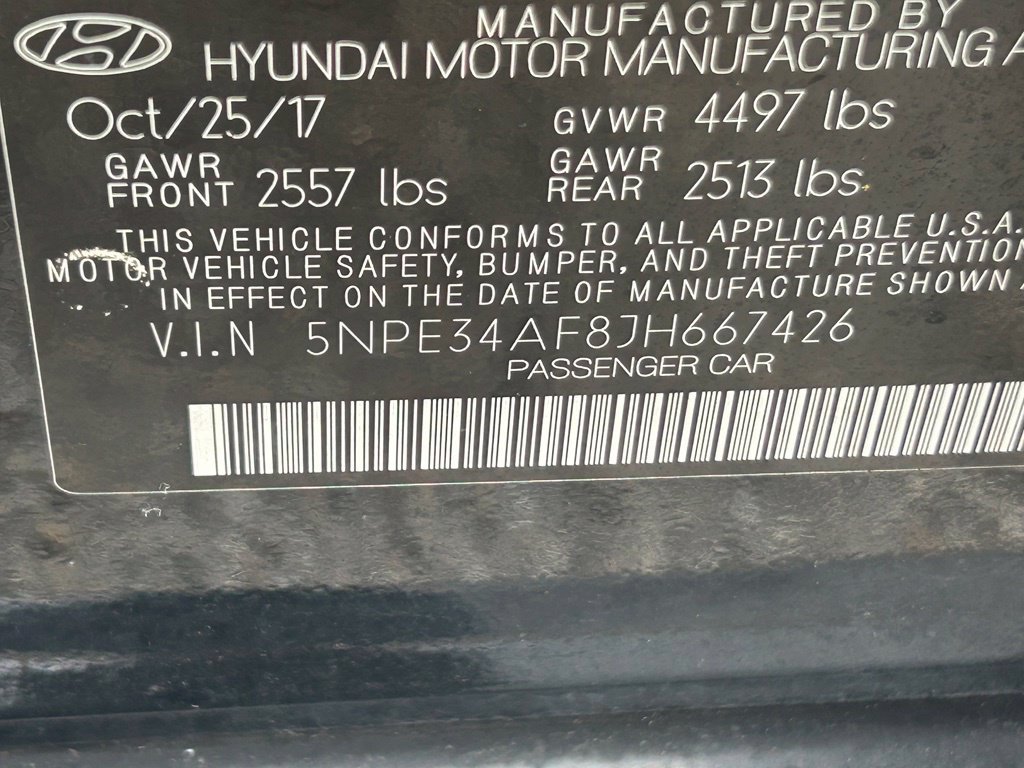 Used 2018 Hyundai Sonata Limited w/ Cargo Package FWD image 41