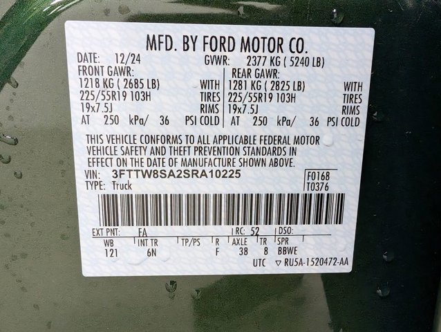 Certified 2025 Ford Maverick Lariat w/ 4K Tow Package image 9