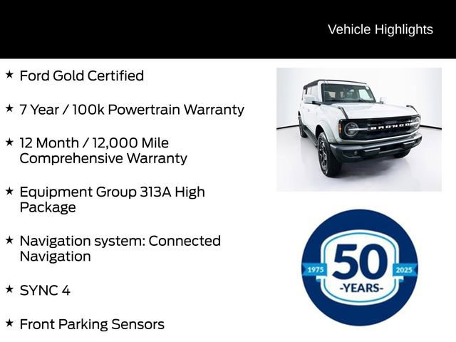 Certified 2023 Ford Bronco Outer Banks image 10