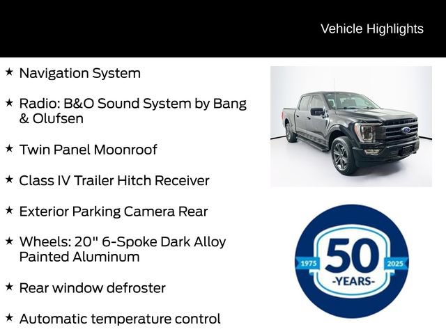 Certified 2023 Ford F150 Lariat w/ Equipment Group 502A High AWD/4WD image 11