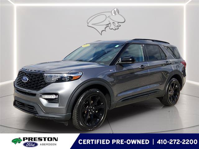 Certified 2023 Ford Explorer ST-Line w/ Class IV Trailer Tow Package