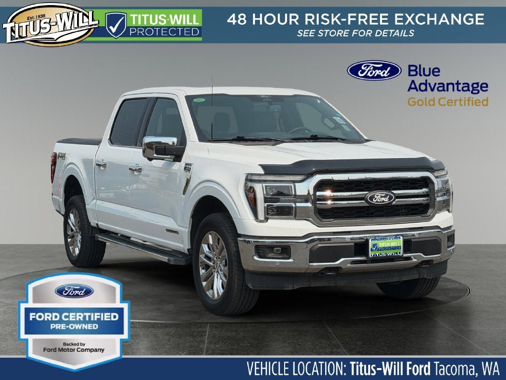 Certified 2025 Ford F150 Lariat w/ FX4 Off-Road Package