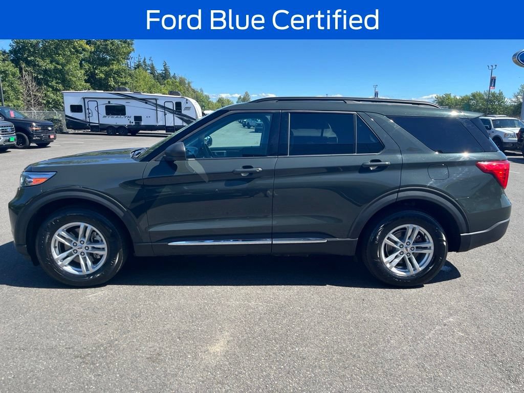 Certified 2022 Ford Explorer XLT w/ Class IV Trailer Tow Package AWD/4WD image 3