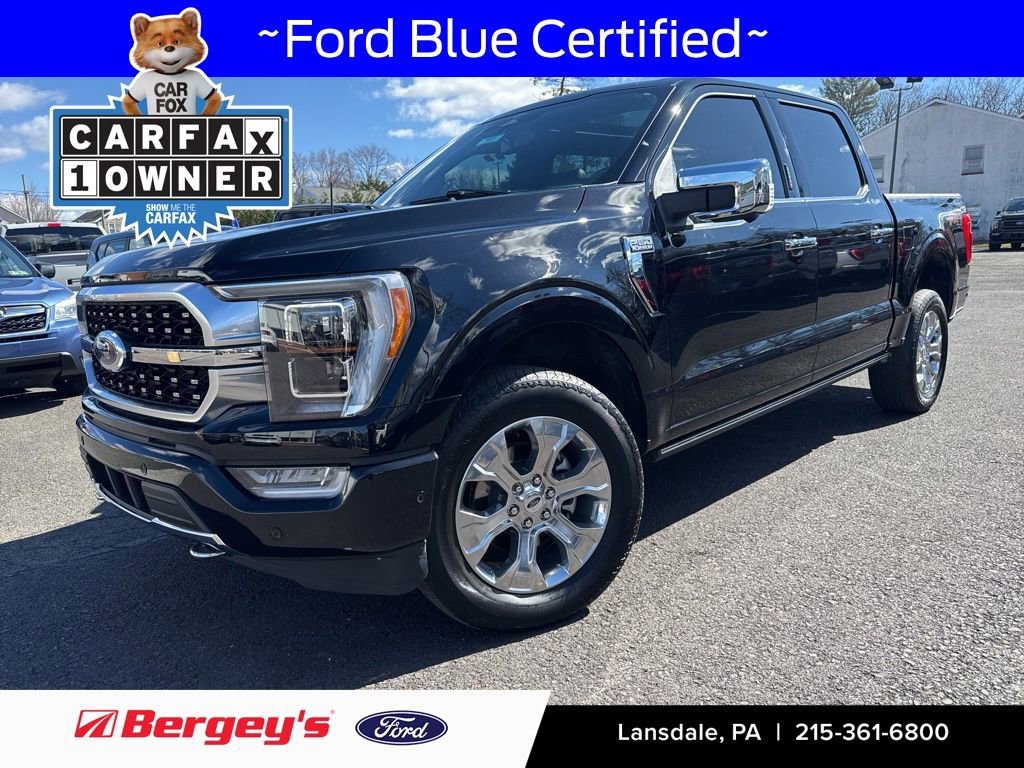Certified 2023 Ford F150 Platinum w/ Equipment Group 701A High AWD/4WD image 1