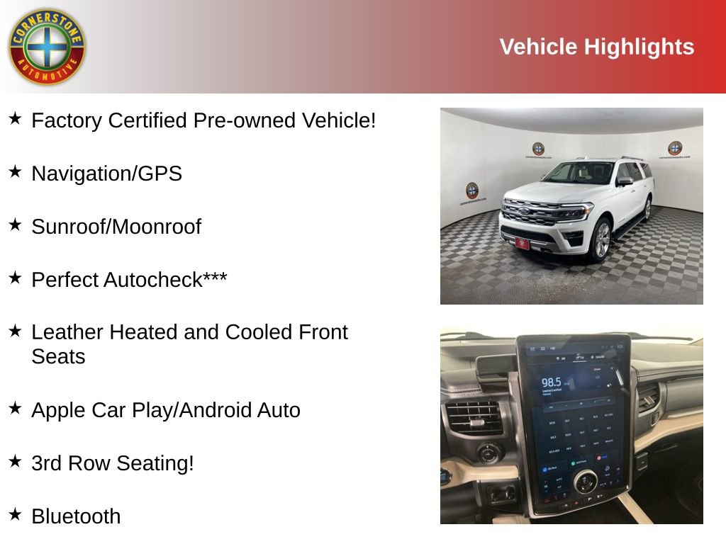 Certified 2023 Ford Expedition Max Platinum video 2