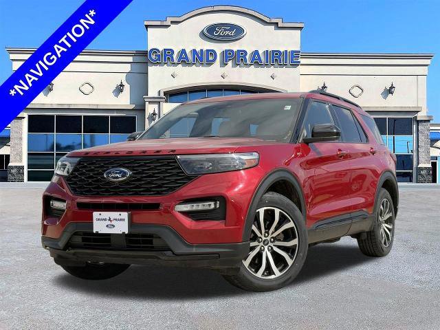 Certified 2022 Ford Explorer ST-Line w/ Class IV Trailer Tow Package