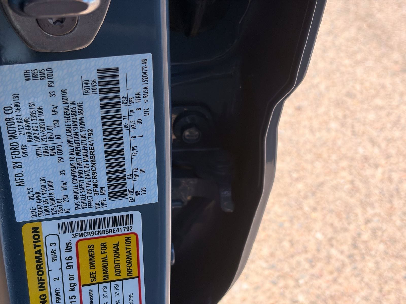 Certified 2025 Ford Bronco Sport Outer Banks AWD/4WD image 28