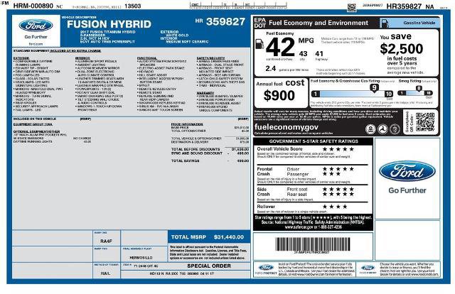 Certified 2017 Ford Fusion Titanium image 23