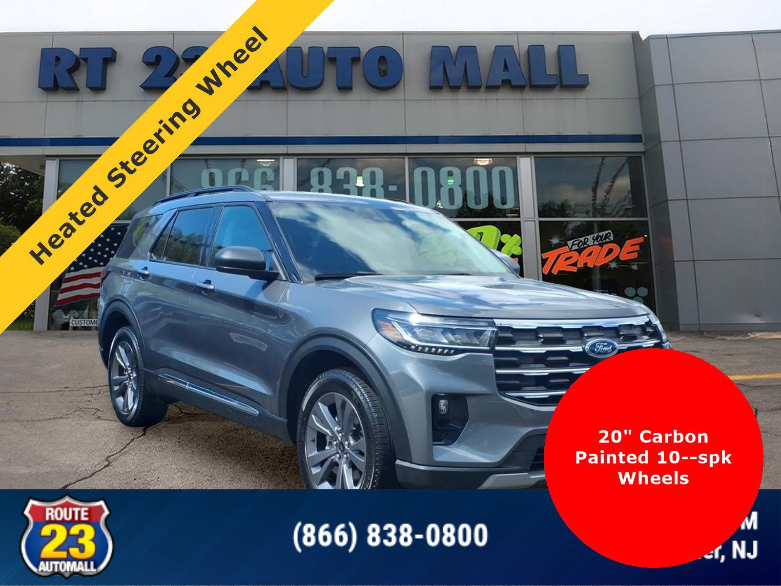 Certified 2025 Ford Explorer Active w/ Active Comfort Package AWD/4WD image 7
