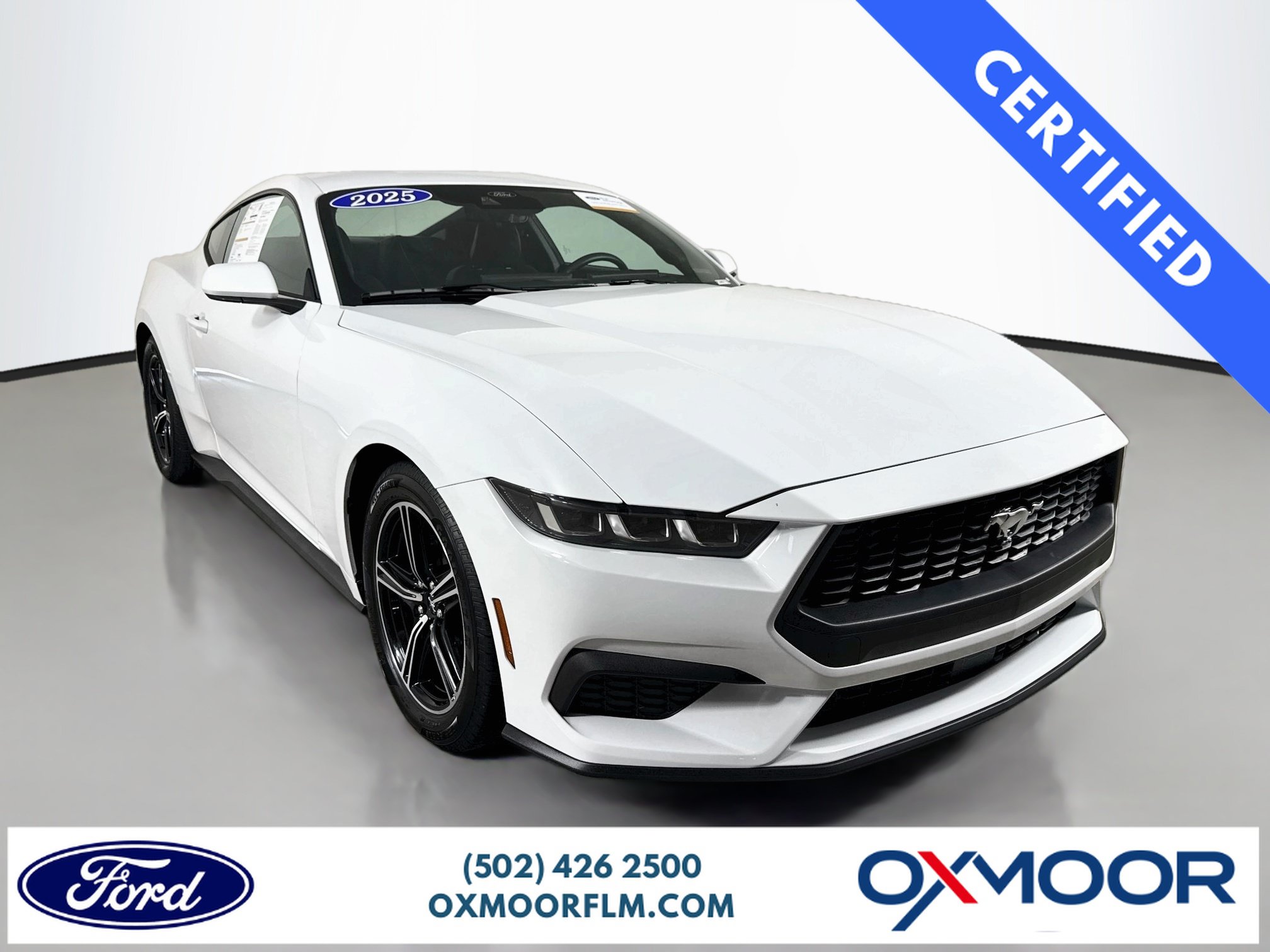Certified 2025 Ford Mustang Coupe RWD image 1