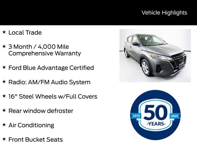 Used 2021 Nissan Kicks S image 6