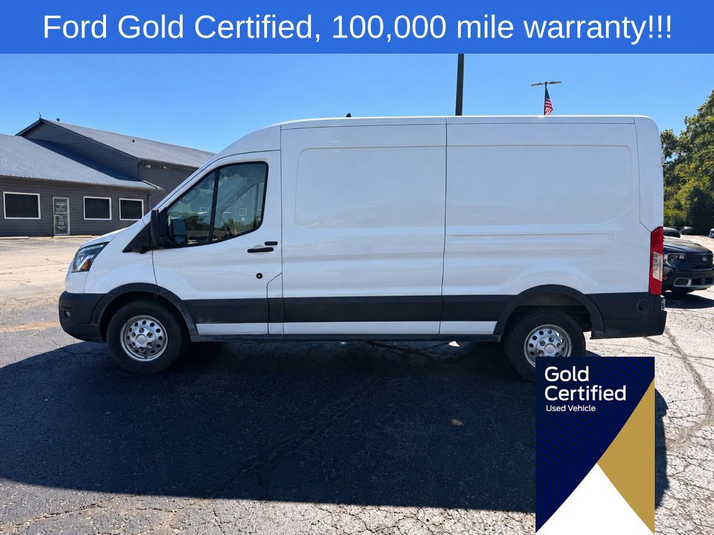 Certified 2023 Ford Transit 350 Medium Roof w/ Exterior Upgrade Package RWD image 3