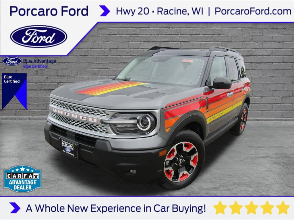 Certified 2025 Ford Bronco Sport Free Wheeling w/ Convenience Package