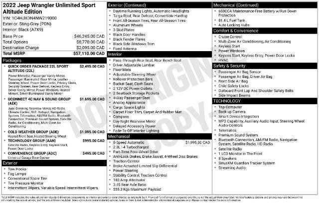Used 2022 Jeep Wrangler Unlimited Sport AWD/4WD image 5