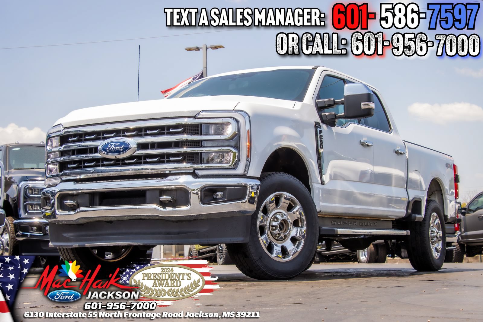 Certified 2023 Ford F250 Lariat w/ Chrome Package