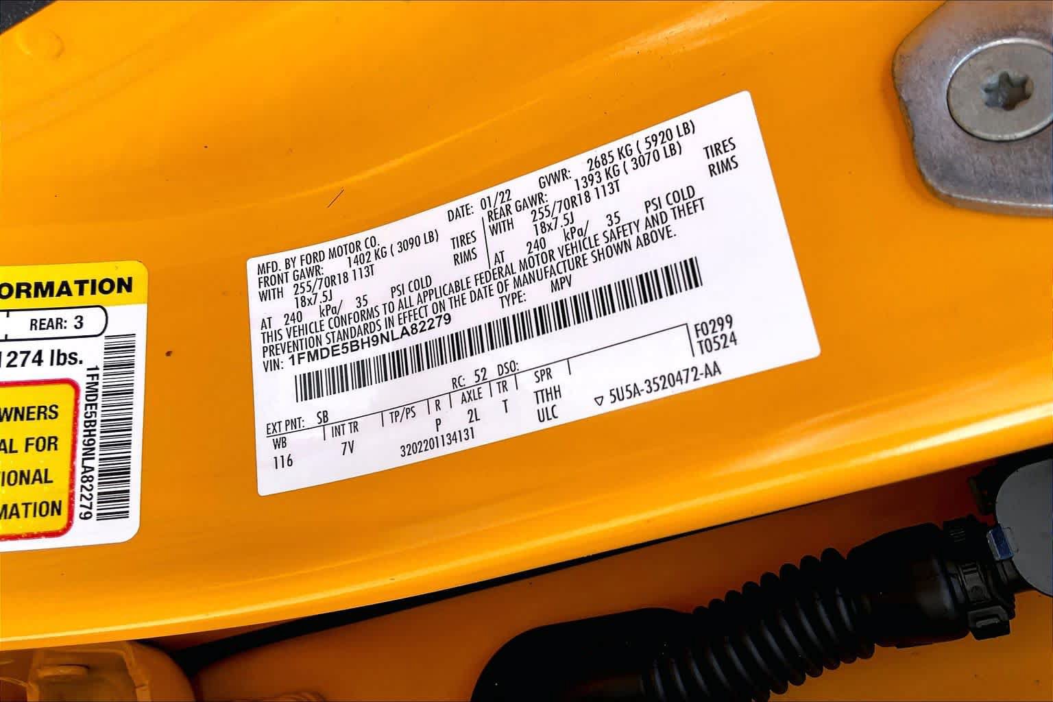 Certified 2022 Ford Bronco Outer Banks AWD/4WD image 33