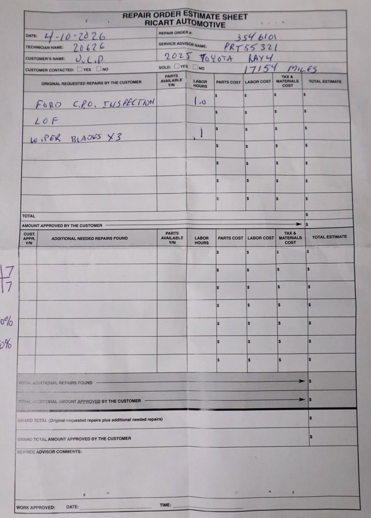 Used 2025 Toyota RAV4 XLE AWD/4WD image 11