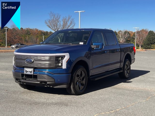 Certified 2022 Ford F150 Lightning Lariat w/ Max Trailer Tow Package image 1