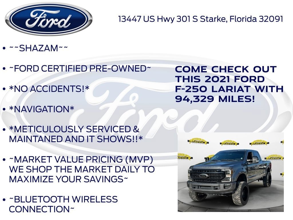 Certified 2021 Ford F250 Lariat AWD/4WD image 6