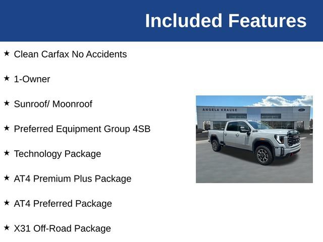 Used 2024 GMC Sierra 2500 AT4 w/ AT4 Premium Plus Package AWD/4WD image 5