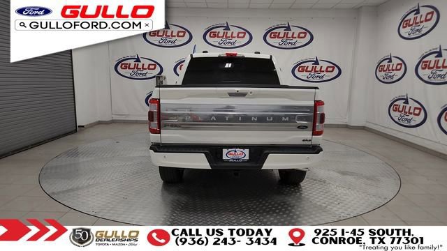 Certified 2022 Ford F150 Platinum w/ Equipment Group 701A High image 4